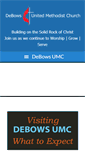 Mobile Screenshot of debowsumc.org